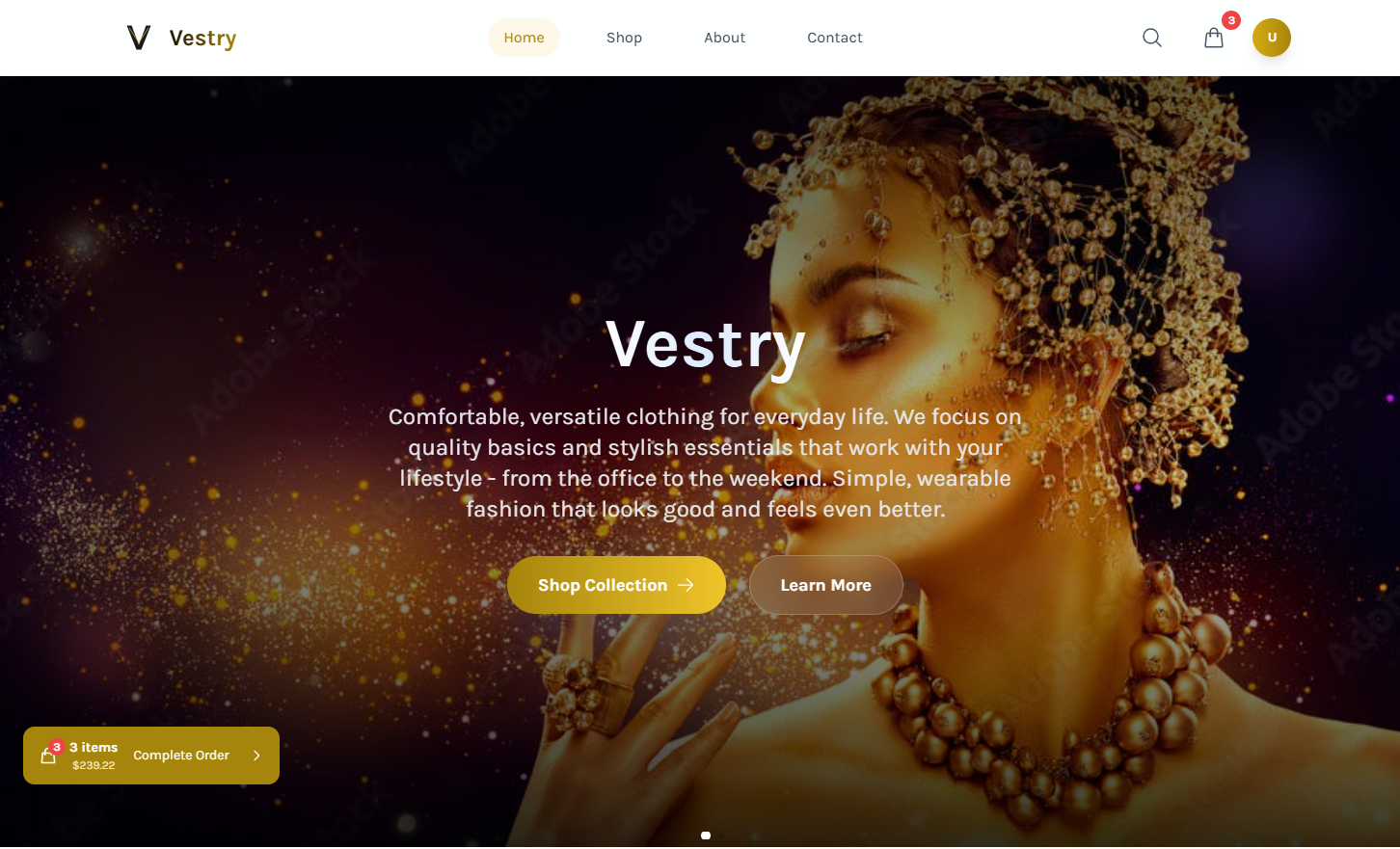 Beautiful Online Store
